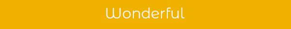 Wonderful